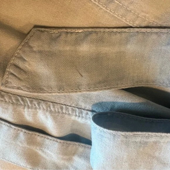 Bella Dahl Denim Belted Paperbag Shorts XS - Picture 5 of 8